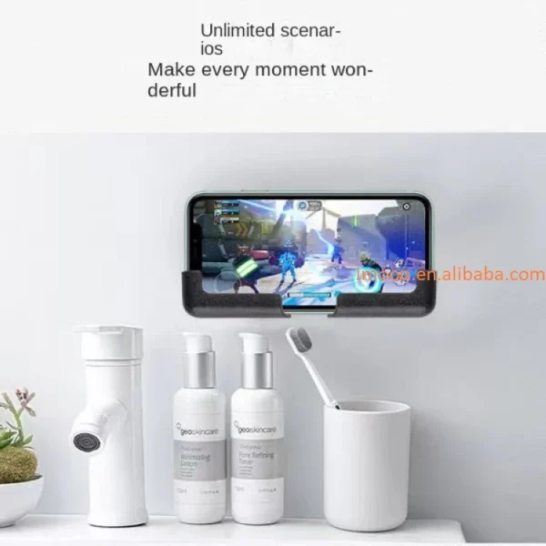 Factory Price Self-Adhesive Dashboard Phone Mount Holder Universal Auto GPS Stand Rack Car Interior Accessories - Image 4