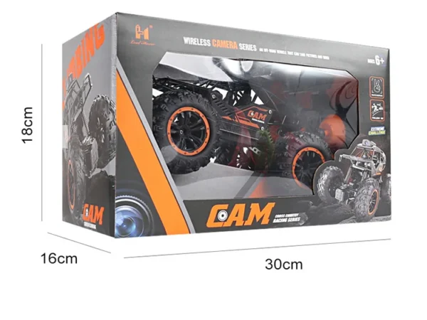 Alloy Rc Car With HD 720P WIFI FPV Camera Machine on Remote Control Stunt 1:18 2.4G SUV Radio Control Climbing Toys for Kids - Image 4