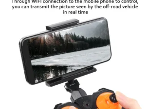 Alloy Rc Car With HD 720P WIFI FPV Camera Machine on Remote Control Stunt 1:18 2.4G SUV Radio Control Climbing Toys for Kids