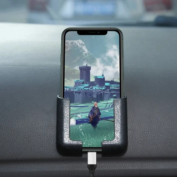 Factory Price Self-Adhesive Dashboard Phone Mount Holder Universal Auto GPS Stand Rack Car Interior Accessories - Image 6